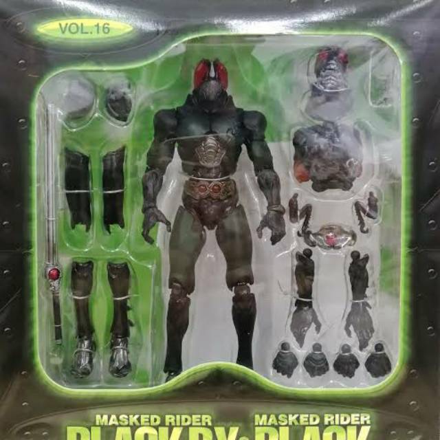 SIC Vol. 16 Kamen Rider Black RX / Black.