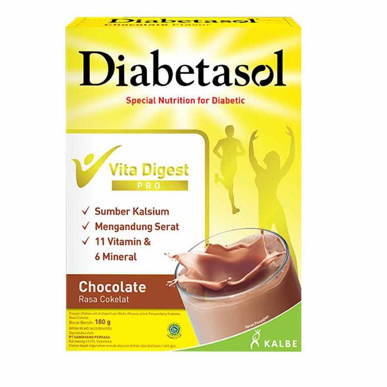

Populer || LnO Diabetasol Vita Digest Coklat / Vanila / Cappucino 180 gr ||Produk@nyaman