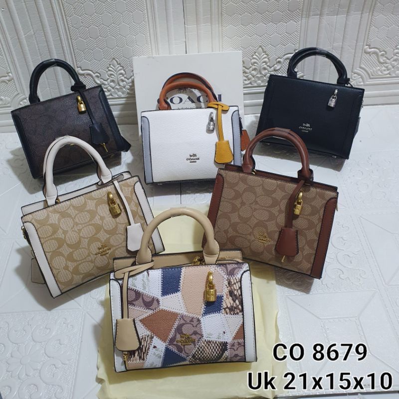 [COD] C0ACH Tas Selempang Wanita Premium Tas Batam Import Micro Zoe Crossbody Shoulder Bags Mini + Free Sertificate