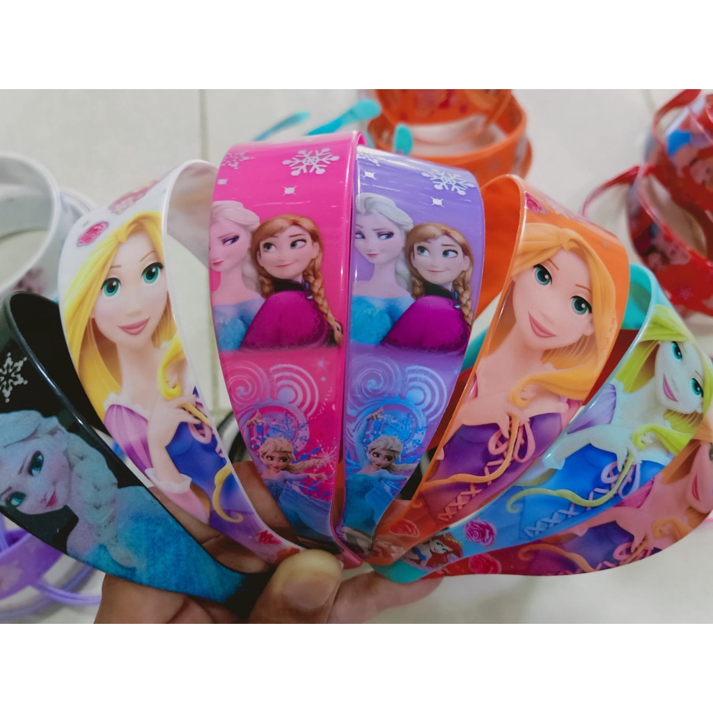 ~ PIYOSHI08 ~ Bando Anak Motif Putri / Frozen Lucu Murah AF95