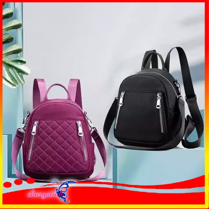 Charyatink - Tas Multifungsi ransel Bisa selempang Terbaru Lagi Hits Favorite Remaja