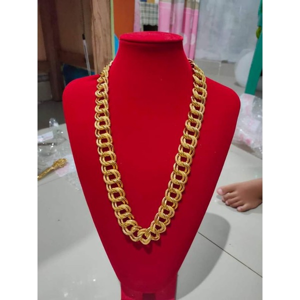 Rantai coco jumbo 2cm..#acc emas bangkok 916