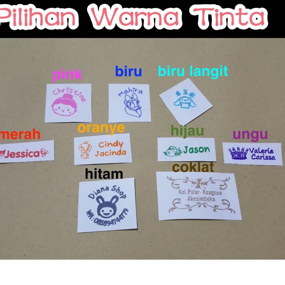 Lagi Tren Custom Stamp Gantungan Kunci Stempel Nama Yang Unik Lagi Tren Custom Stamp Gantungan Kunci Stempel Nama Yang Unik