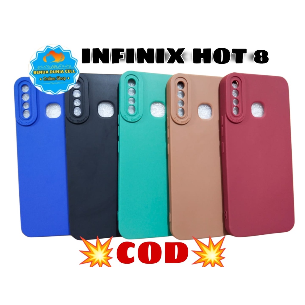 INFINIX HOT 8, NOTE 7 LITE - SOFTCASE PRO KAMERA PC INFINIT NOTE 7LITE // HOT 8 - BDC