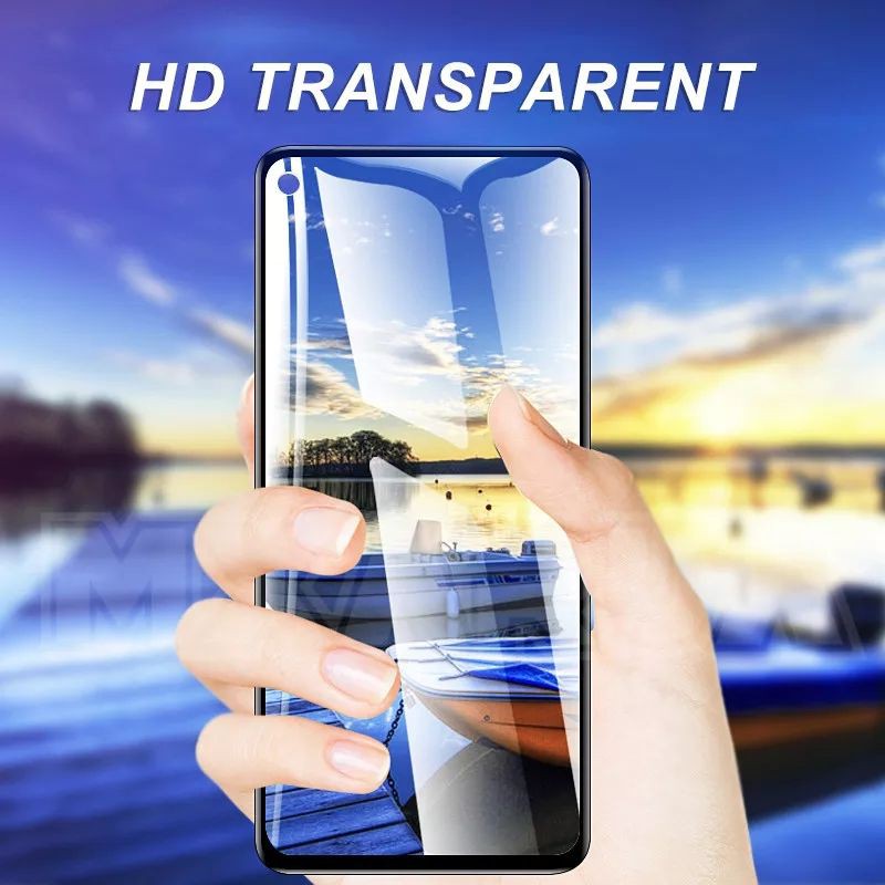 Tempered Glass Samsung Galaxy A50 Full Layar hitam