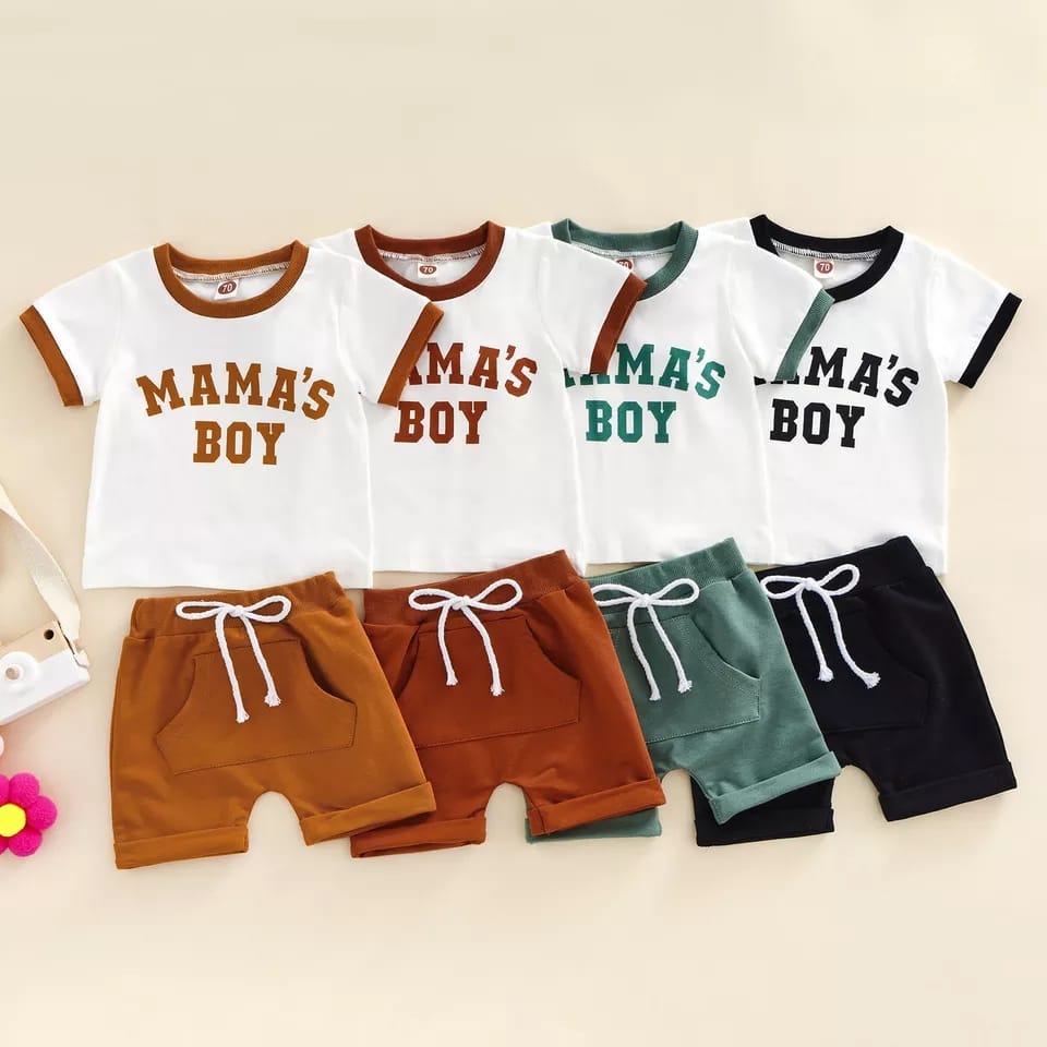 BEFAST - ZTL Setelan Anak NADIRA / SETELAN ANAK BOY / Setelan Anak Laki-Laki / Pakaian Casual Balita / Oneset Santai Anak / Set Atasan Kaos Lengan Pendek+Celana Pendek / Fashion Aank Laki-Laki Kekinian / Terlaris