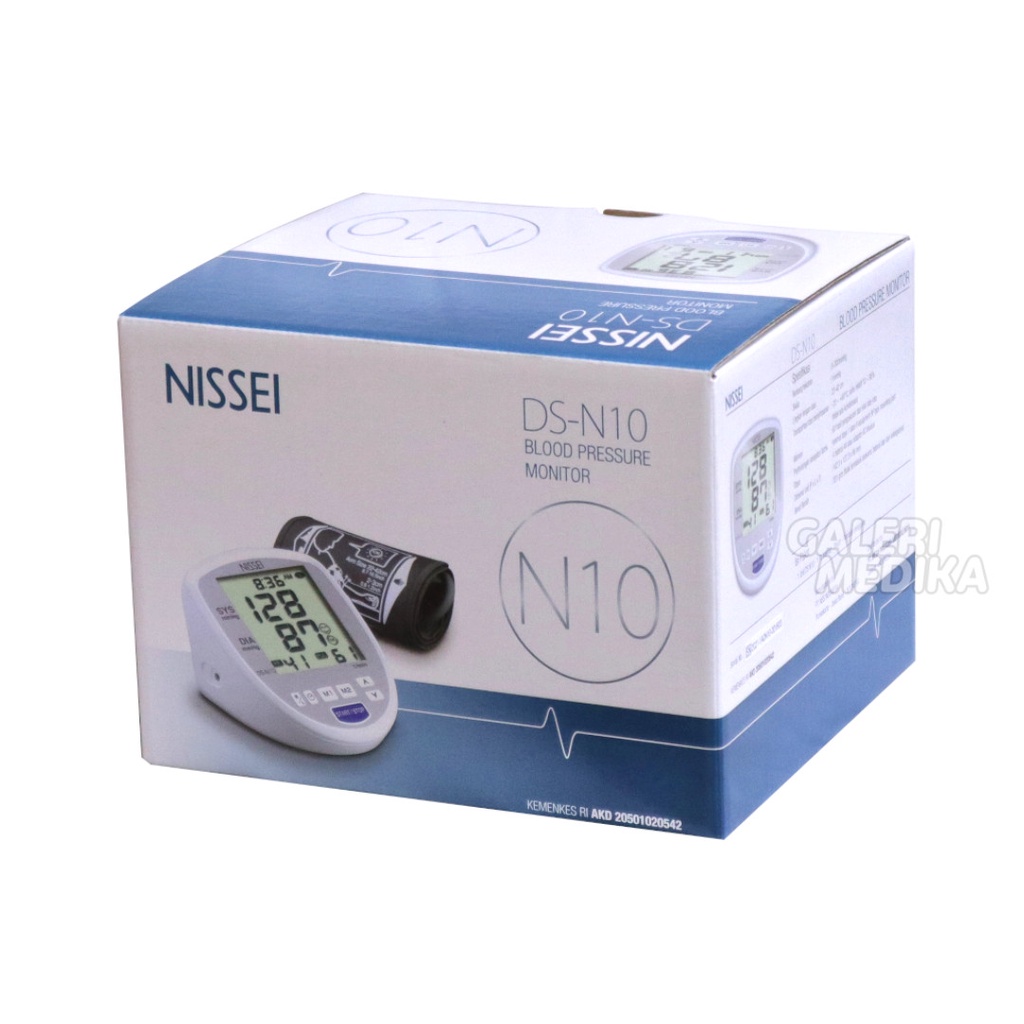 Tensimeter Digital Nissei DS-N10 - Alat Ukur Tekanan Darah