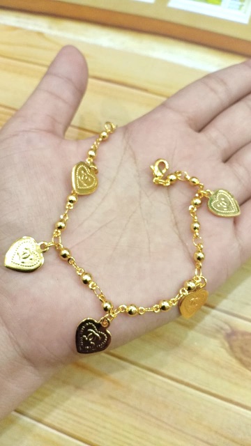 Gelang tangan wanita jurai jurainlapis emas // gelang tangan wanita // yaxiya // xuping