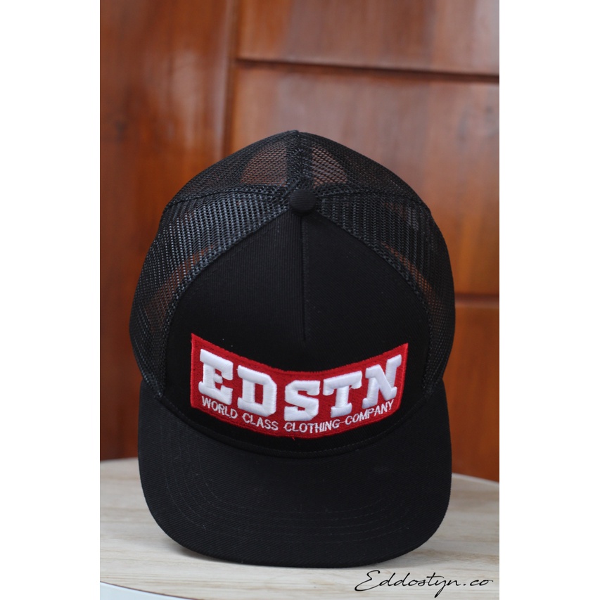 Topi Snapback Trucker Jaring Premium Original Clothing EDSTN Unisex COD Jaring