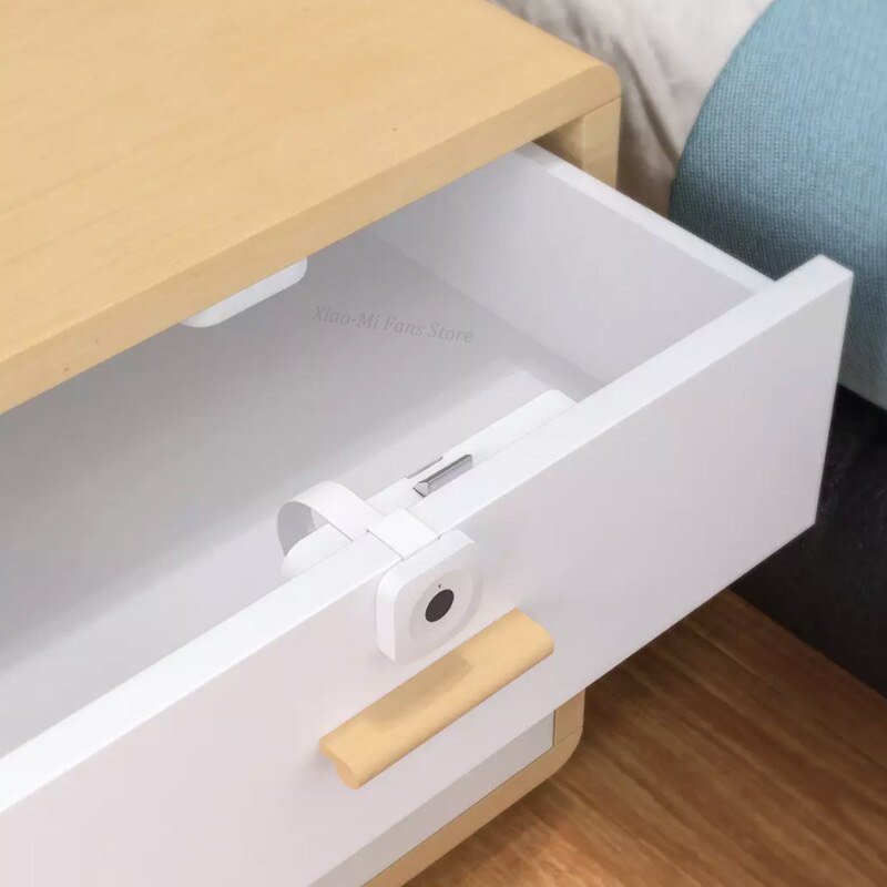 Xiaomi YEELOCK Smart Drawer Cabinet Lock Keyless Unlock Anti-Theft Child Safety File Security door Fingerprint Lock