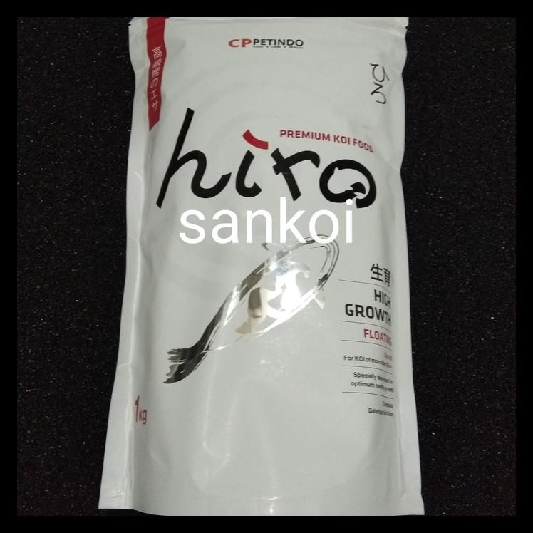 

GRATIS ! HIRO premium koi food/M/High Growth/pakan ikan/sankoi