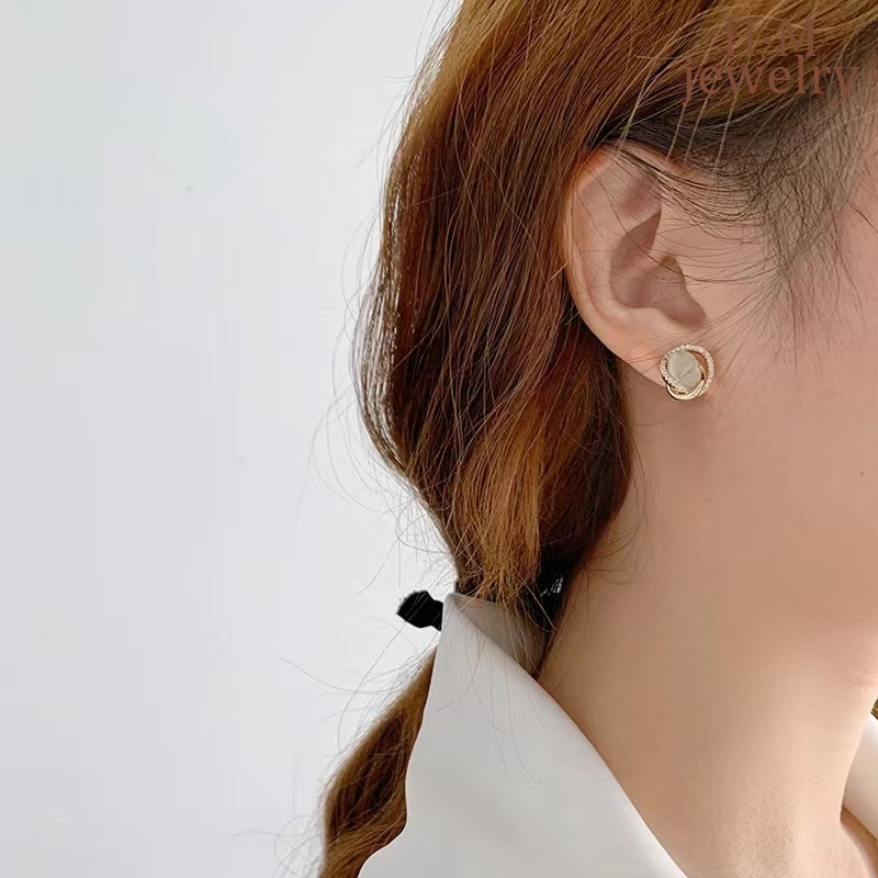 Anting Tusuk Batu Opal Kecil Untuk Wanita 2022