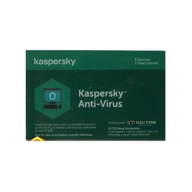 Kaspersky Antivirus 2019 - 3 User