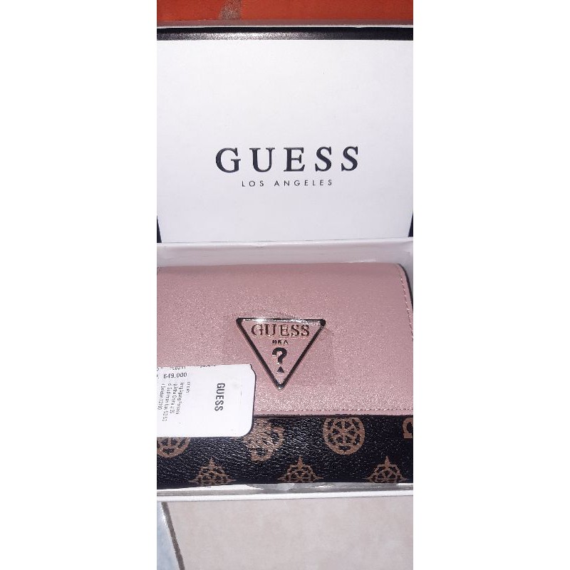 Dompet Guess Kecil Lipat Original Counter