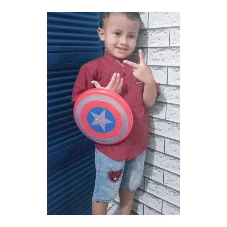 MAINAN TAMENG CAPTAIN AMERICA COCOK UNTUK ANAK - KOSTUM TAMENG CAPT AMERICA