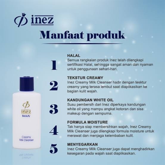 INEZ CREAMY MILK CLEANSER 150ml