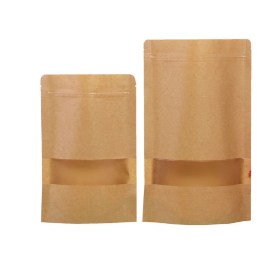 [ 5 pcs ] Sale Murah Standing Pouch Varian Kraft Paper Premium Ziplock / Kemasan Aneka Snack