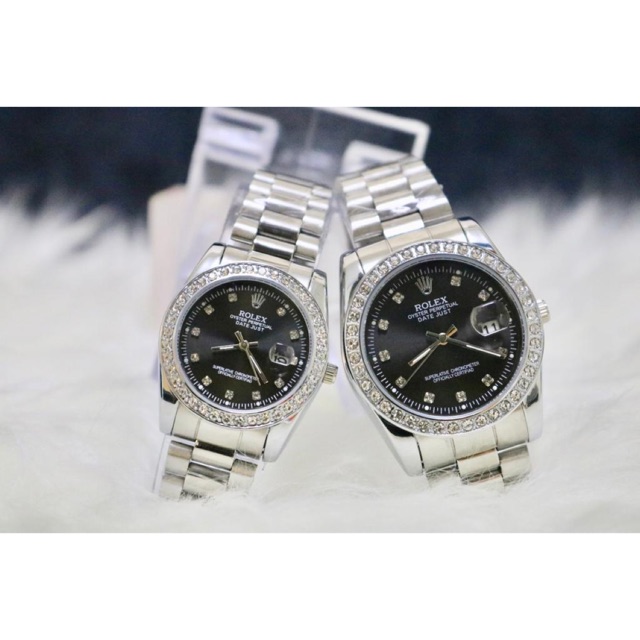 Jam Tangan Couple Rolex mata harga sepasang
