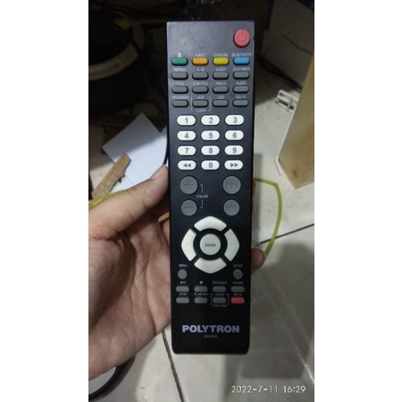 REMOTE REMOT DVD HOME THEATER POLYTRON 84H550 ORIGINAL ASLI