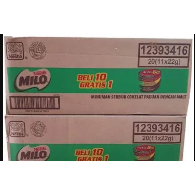 

Milo Nestle Sachet Dus Karton isi 20 Renteng Minuman Cokelat