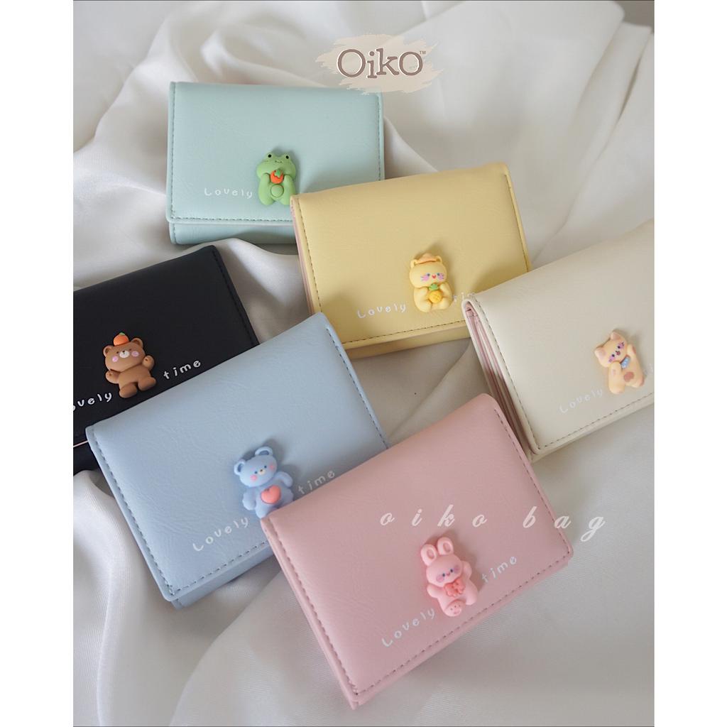 DOMPET WANITA KECIL OIKO LOVELY WALLET / DOMPET LIPAT / CARD HOLDER / DOMPET KARTU / DOMPET LUCU