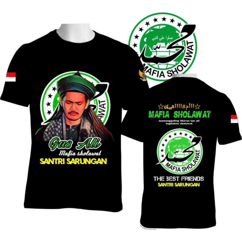 KAOS MAFIS PENDEK / KAOS MAFIA SHOLAWAT