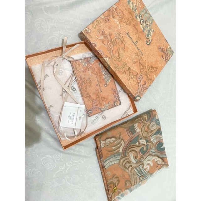 Preloved Wave Series Sunset Buttonscarves