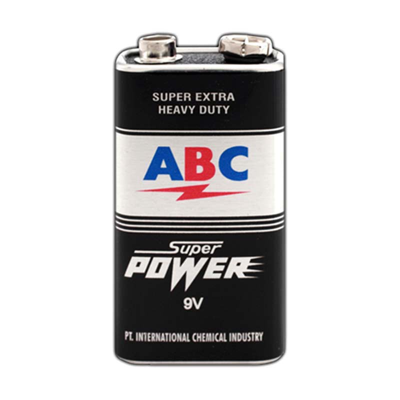 Batu Baterai ABC 9 Volt Kotak 9 v / 9v