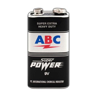 Jual Batu Baterai ABC 9 Volt Baterry Kotak 9 v 9v Super Power | Shopee