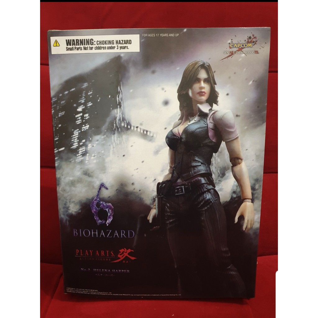 Square Enix Play Arts Kai Resident Evil 6 Helena Harper Action Figure