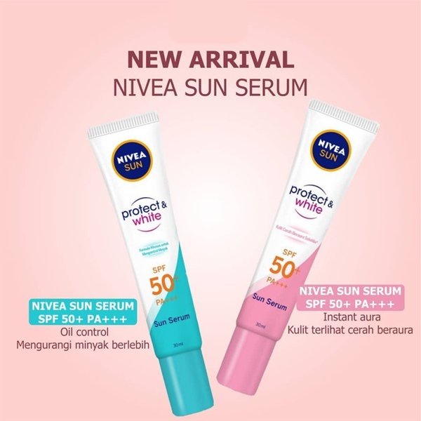 Nivea Sun Face Protection Serum Spf 50+ PA +++ - Oil Control | Instant Aura | Sun Face Protect