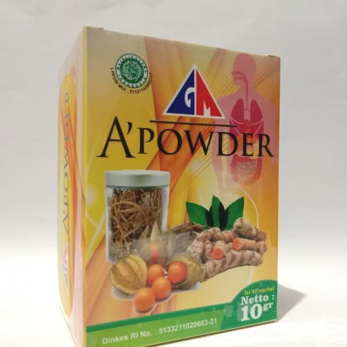 A POWDER / GM A POWDER / HERBAL GM/Untuk keluhan Lambung