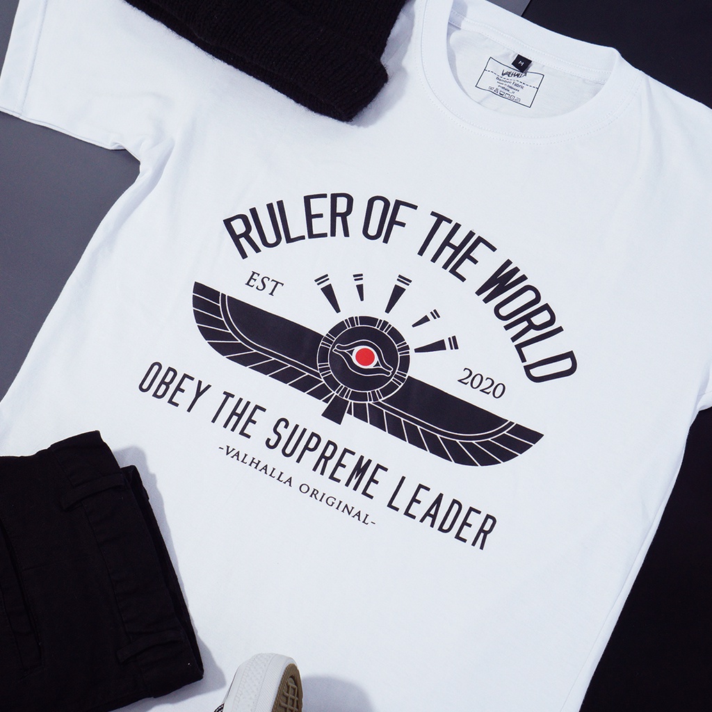 Valhalla Ruler of The World T-Shirt White