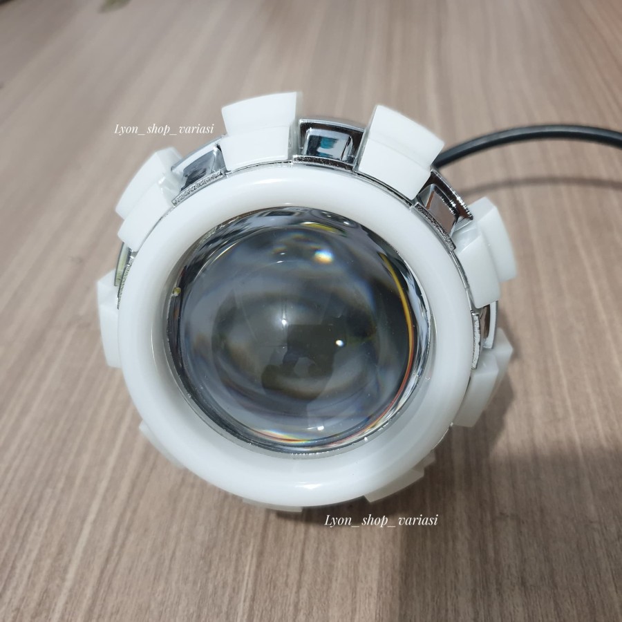 Lampu LED Projie HIGH LOW Projector 5 MODE Motor Mobil Jauh Dekat