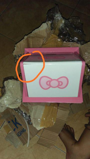 Tempat Sampah Hello Kitty