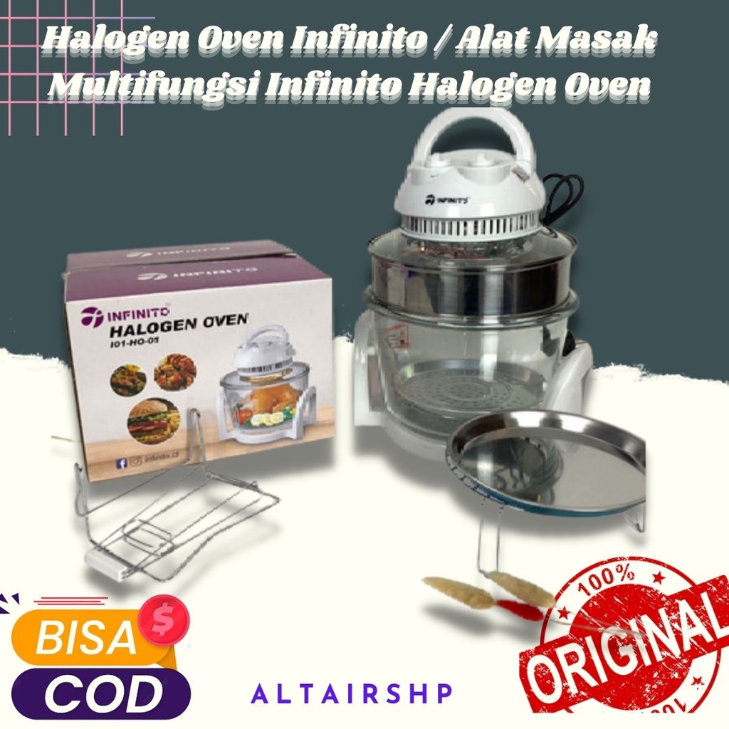 Promo Halogen Oven Infinito / Alat Masak Multifungsi Infinito Halogen Oven