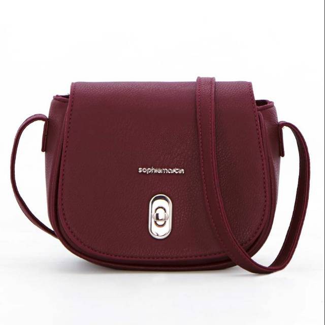 TAS ALAQUA MAROON BY SOPHIE PARIS