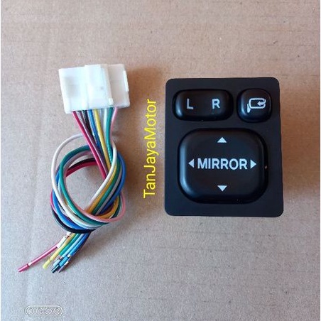 Switch Saklar Mirror Spion Retract Ritrek Double Matic All Toyota Avanza Rush Vios Plus Socket