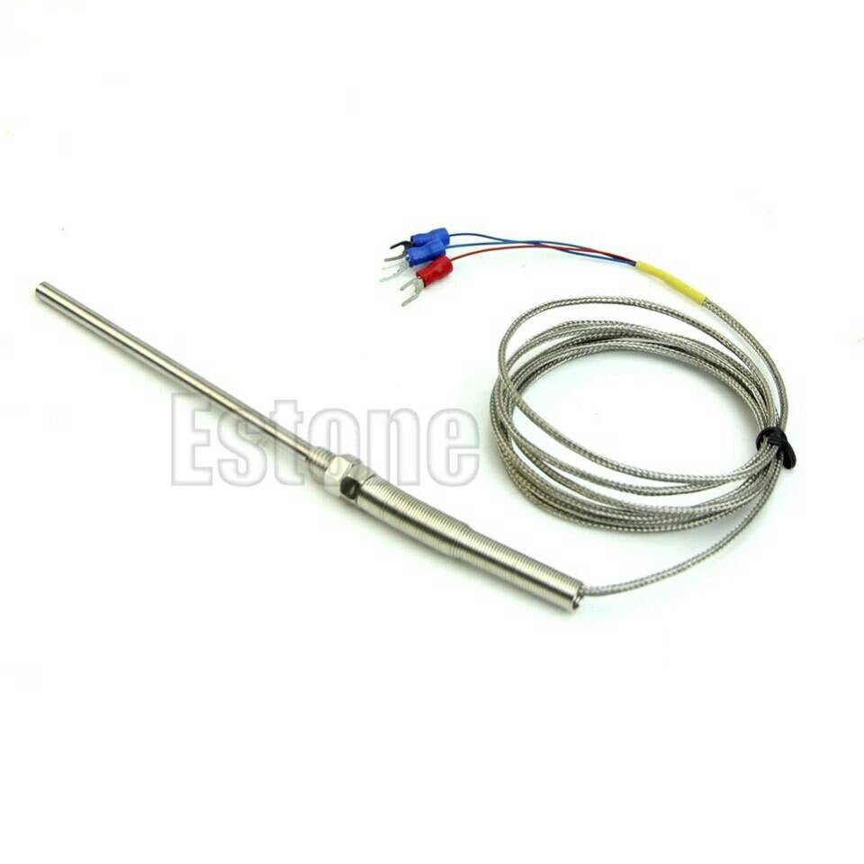 RTD PT100 3 WIRES TEMPERATURE SENSOR PROBE:50mm kabel:2 meter -50~400C