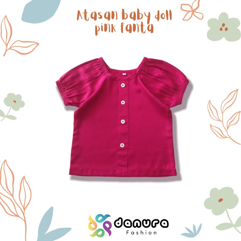 ATASAN BABY DOLL RAYON//ATASAN ANAK PEREMPUAN