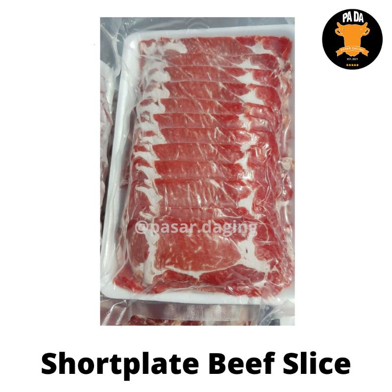 DAGING SAPI SLICE / BEEF SLICE / SHORTPLATE 500 GR