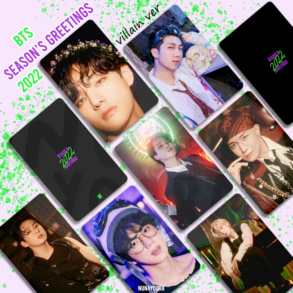 PHOTOCARD BTS SEASON'S GREETINGS 2022