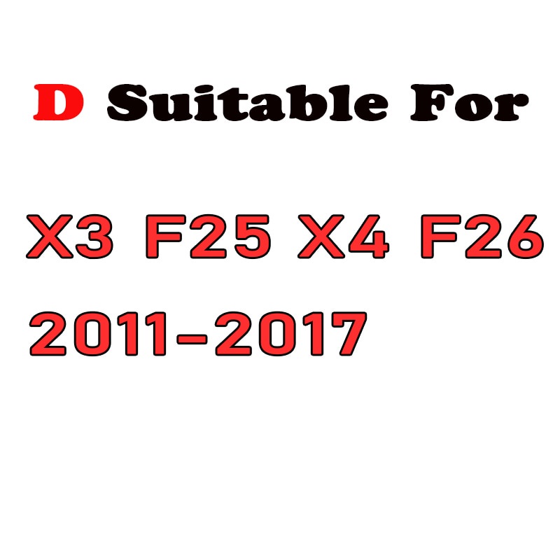 2 Pcs Sticker Dekorasi Grill Depan Mobil Bmw F25 F26 X4 X3 2011-2017 6 Warna