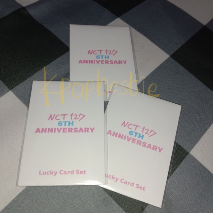 (READY INA SEALED) MD ANNIV 6TH NCT 127 LUCKY CARD JAEHYUN MARK HAECHAN