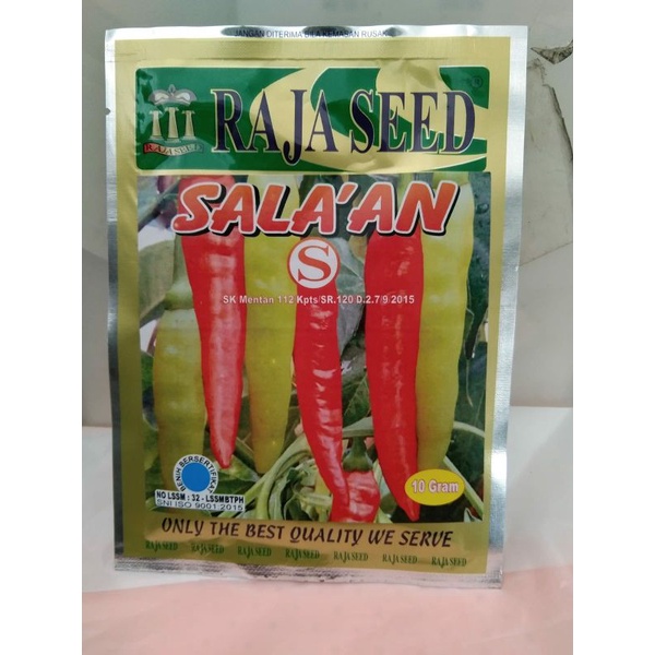 sala'an rajaseed benih cabai rawit putih