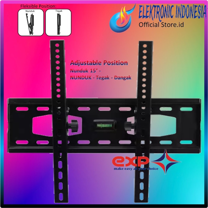 Bracket TV  SAKURA 42&quot; s/d 55&quot; waterpass GARANSI 100% COCOK!