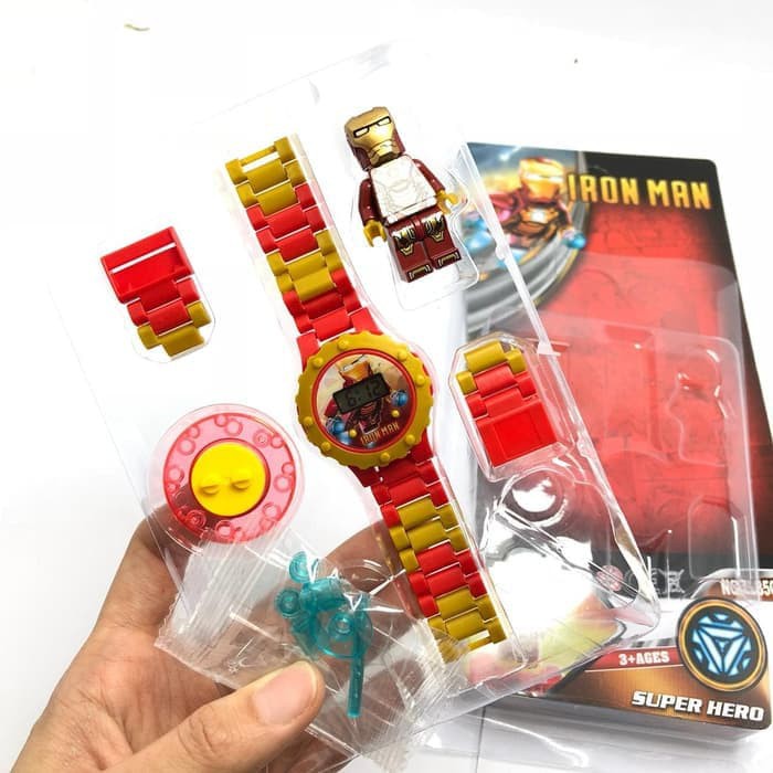 Terlaris JAM TANGAN ANAK LEGO IRON MAN AVENGERS JAM ANAK DIGITAL IRONMAN Limited!