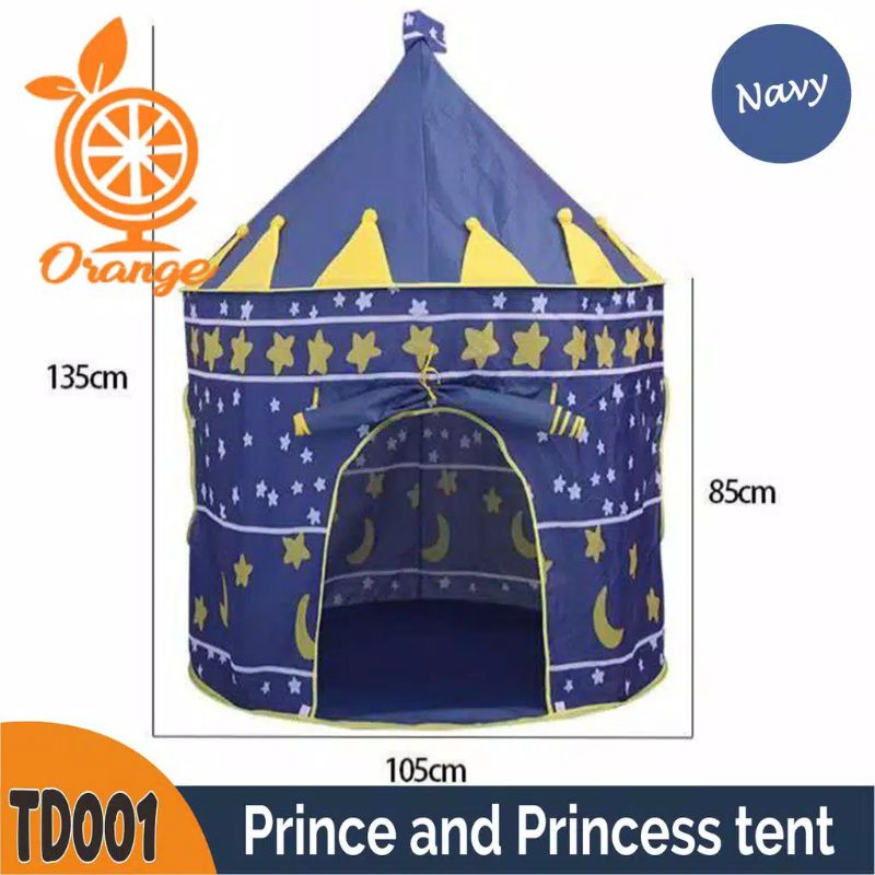 Tenda Anak Jumbo Model Kastil - Castle Tent - Tenda Kemah Camping MURAH