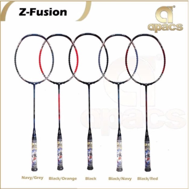 Raket Badminton Apacs Z Fusion Low Vibration 35 Lbs / 5U-G2 Original #98