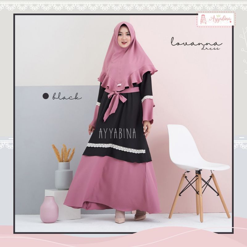 Dress Lovanna By Ayyabina ( Only Gamis )